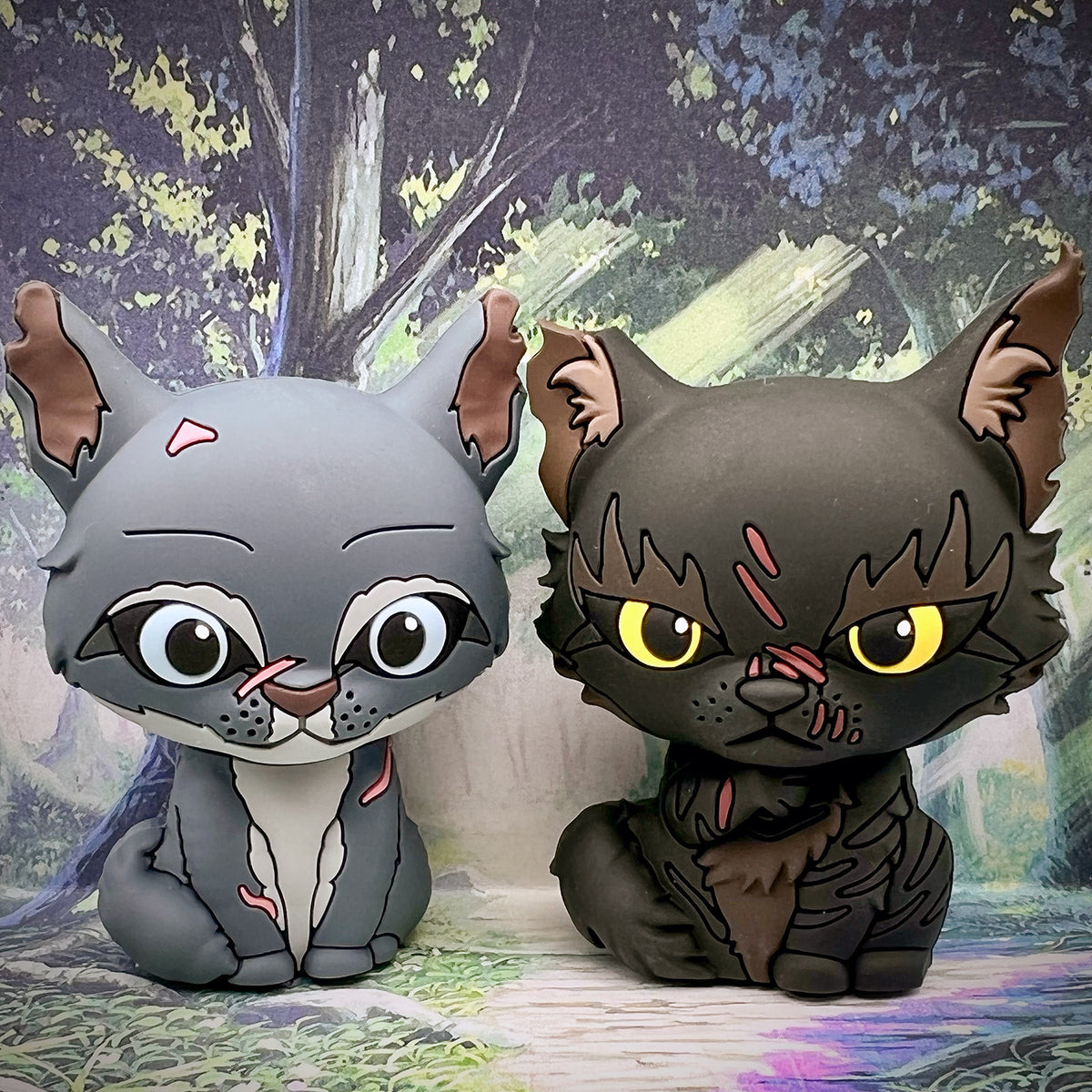 Bluestar and Darkstripe Mini Collector Figures (Series 4) Warriors Cats Store - USA
