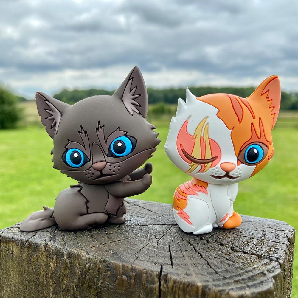 Cinderpelt &amp; Brightheart - Mini Collector Figures (Series 2)