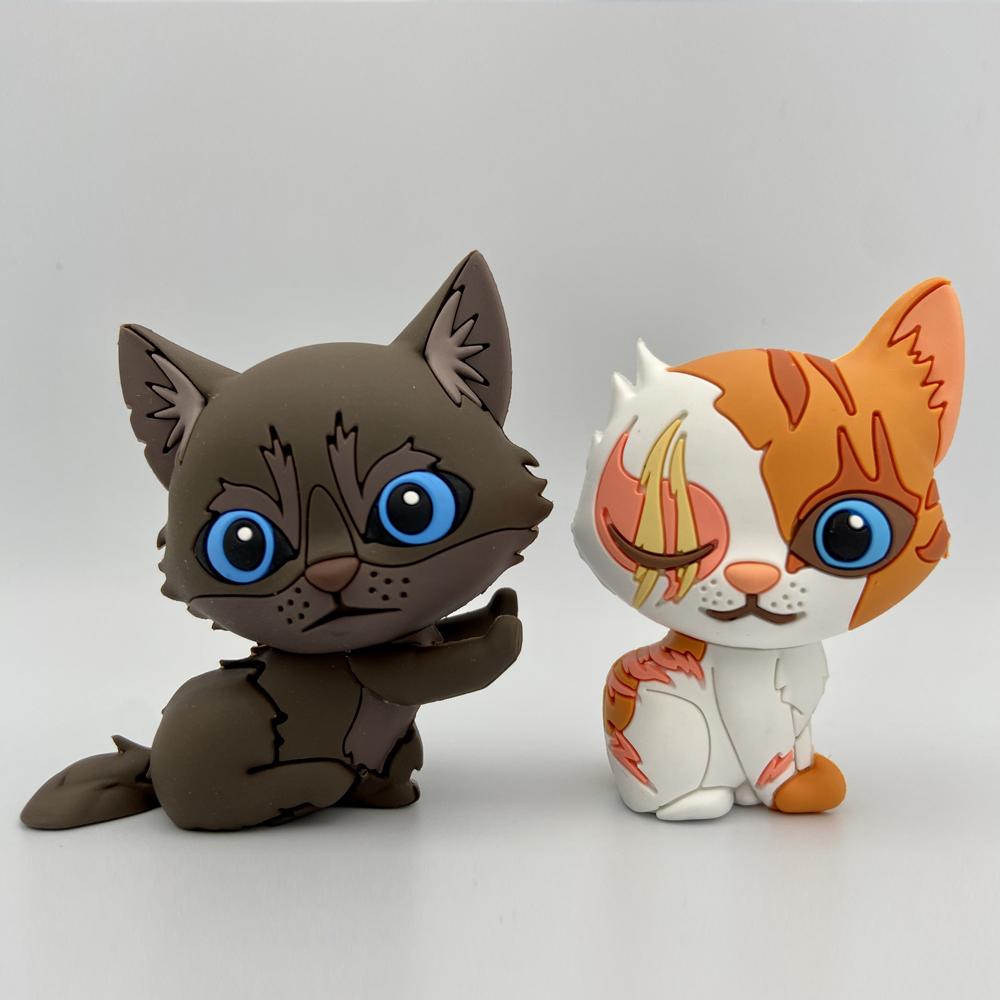Cinderpelt & Brightheart - Mini Collector Figures (Series 2)