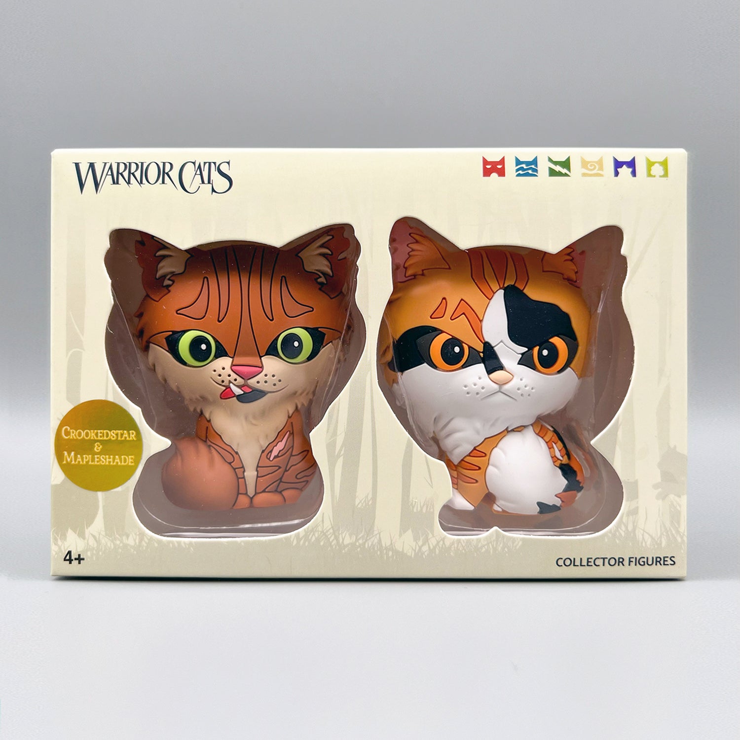 Crookedstar and Mapleshade Mini Collector Figures (Series 4) Warriors Cats Store - USA