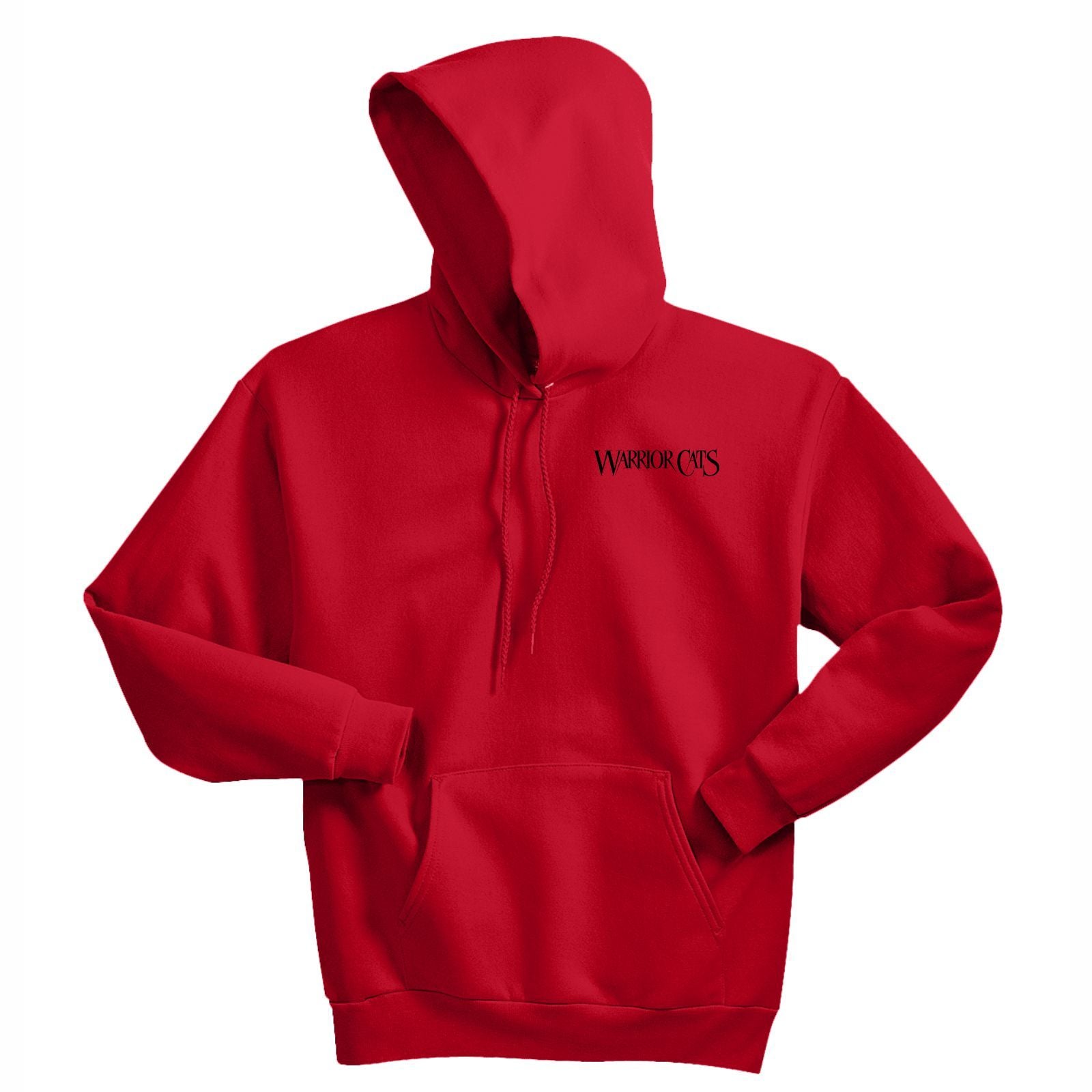 ShadowClan Adult Fleece Hoodie - Red Warriors Cats Store - USA