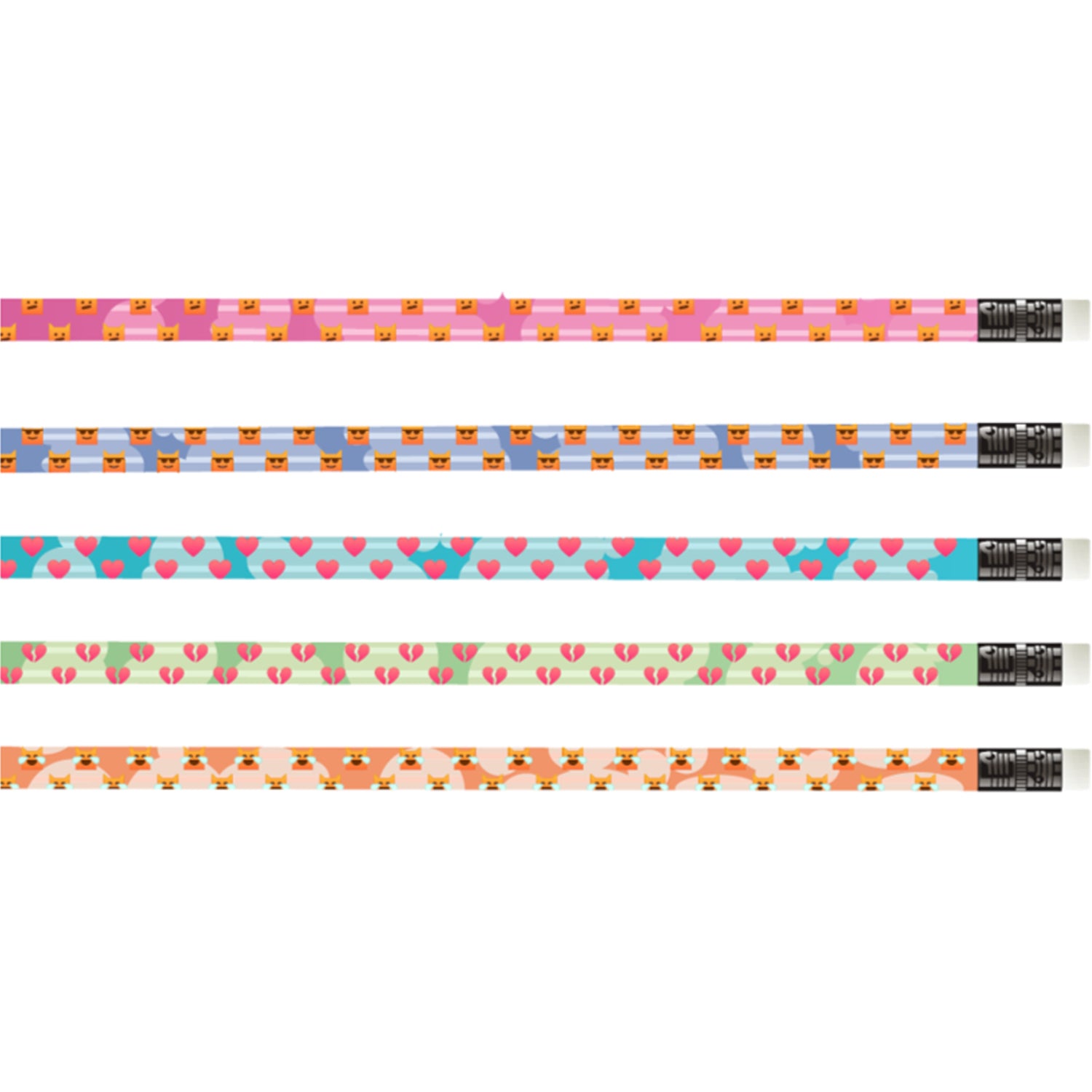 Pencil Pack of 5 Warriors Cats Store - USA