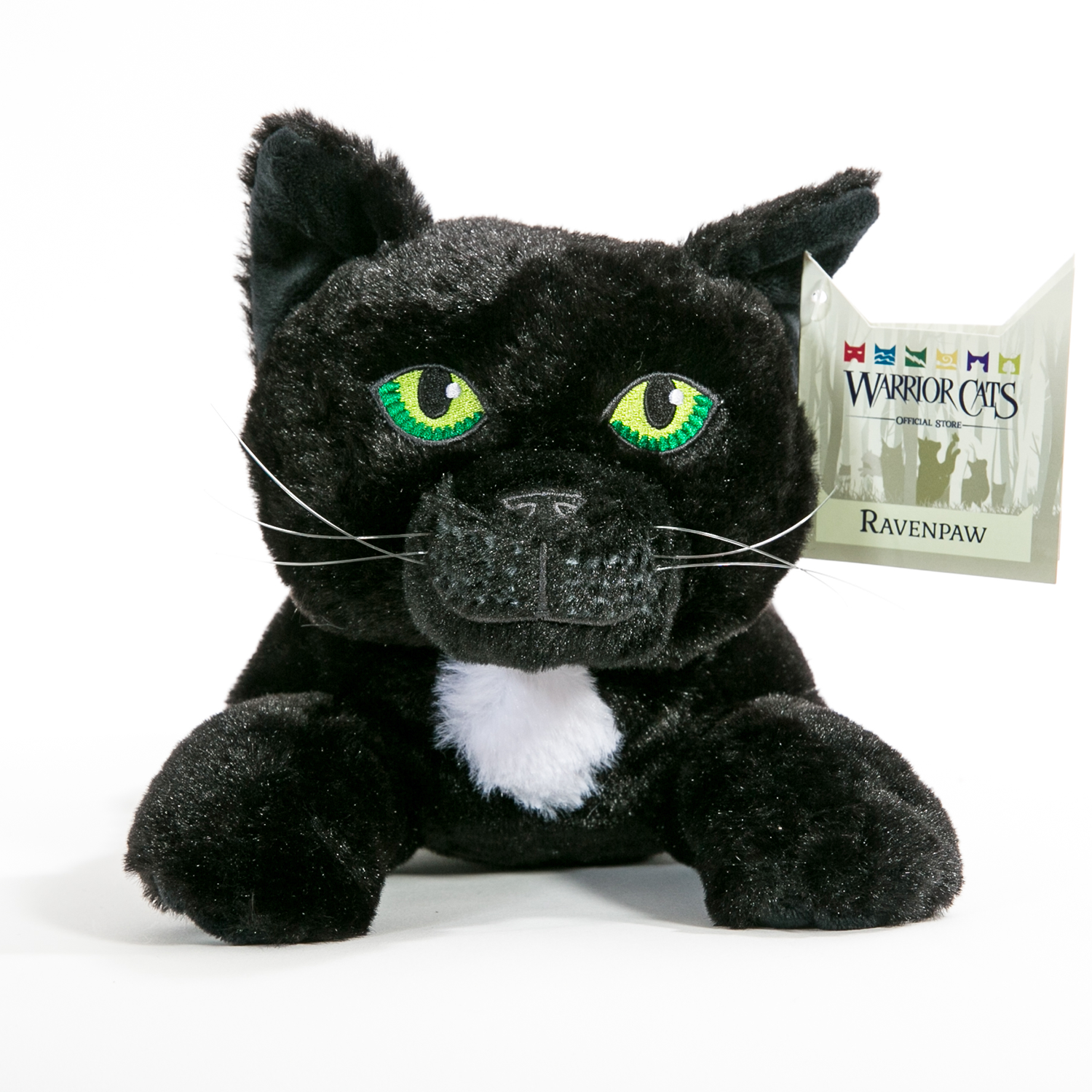 Ravenpaw Large Plush Cat Warriors Cats Store - USA