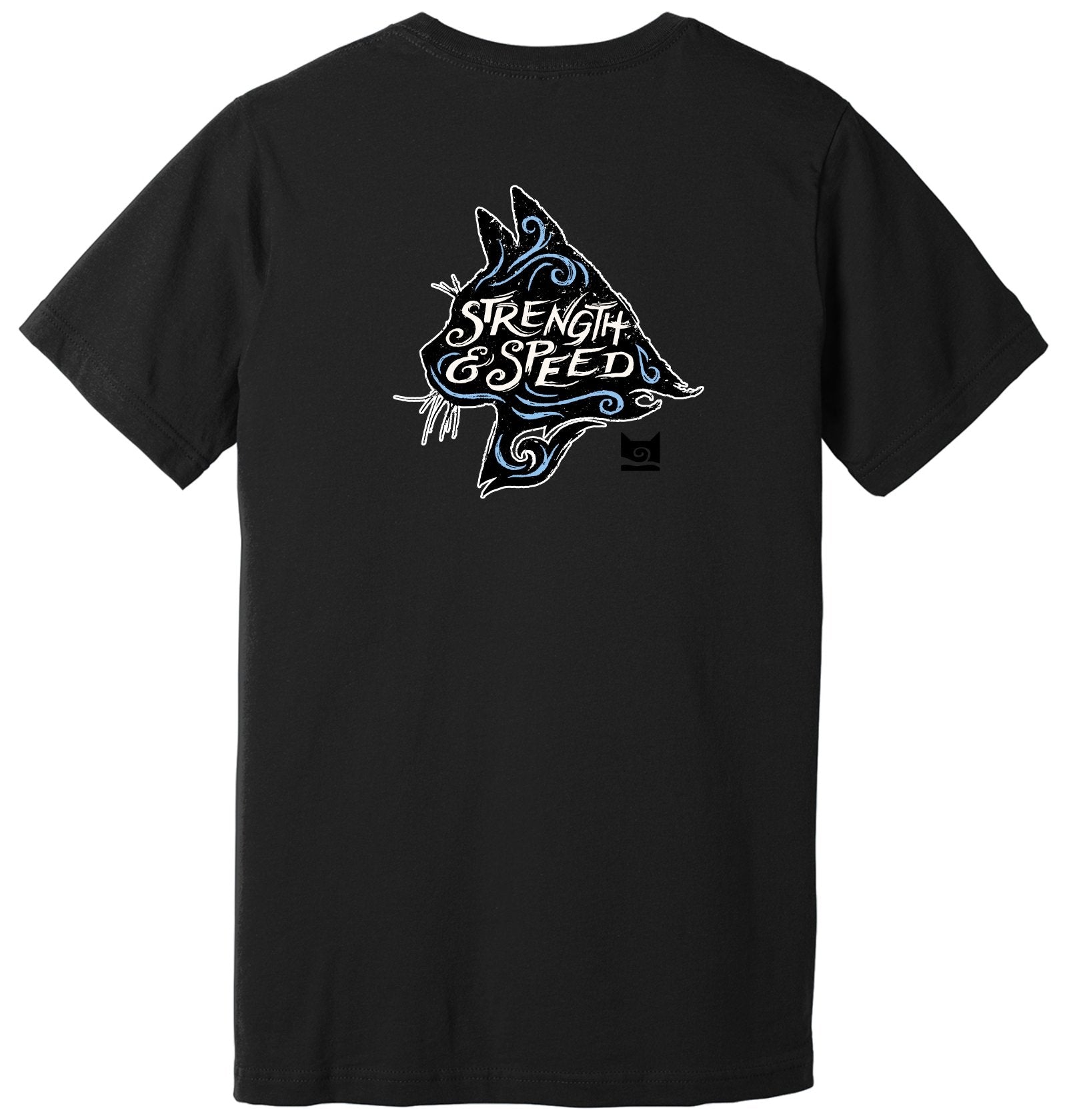 WindClan Strength and Speed Black Men's Tee