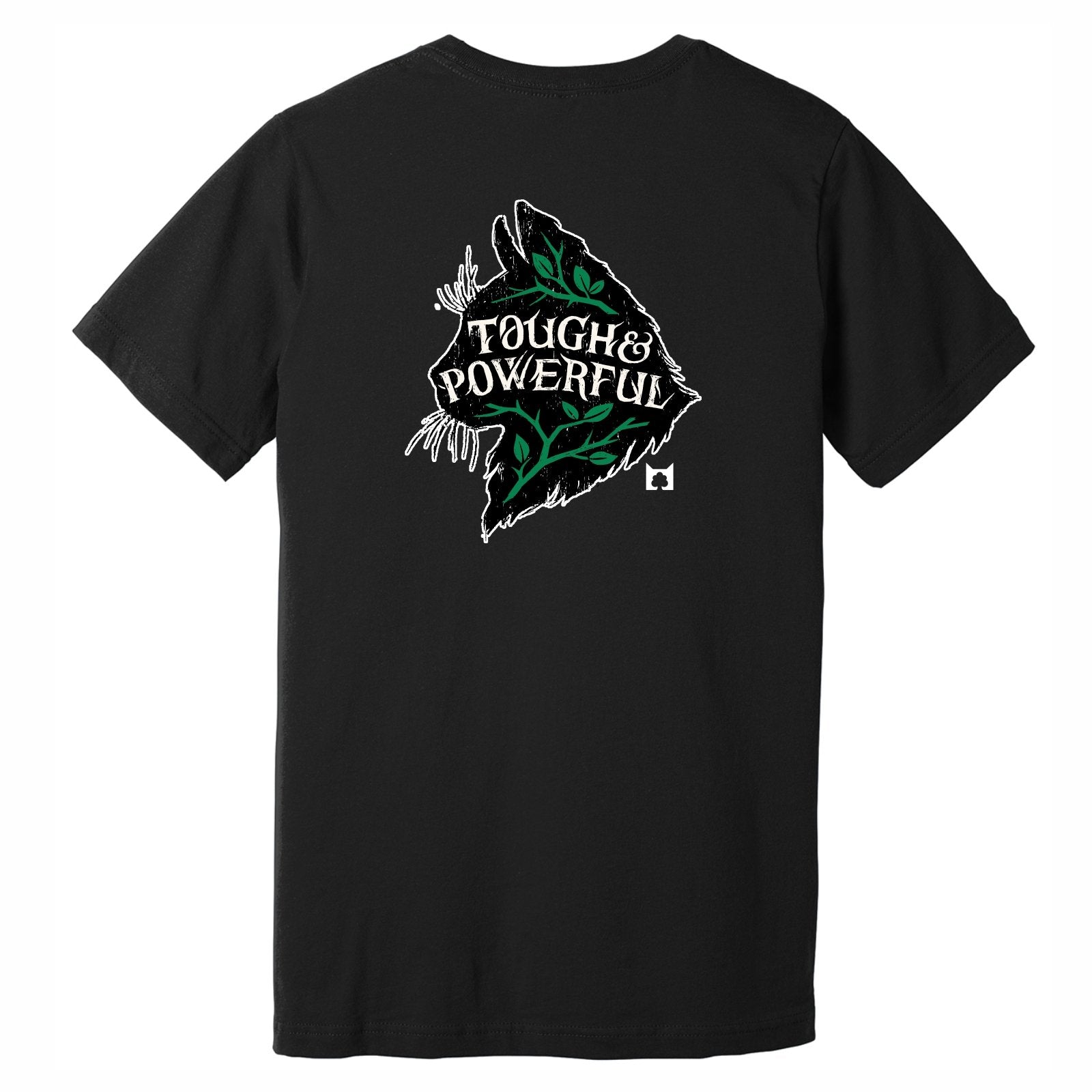 SkyClan Tough and Powerful Black Men's Tee